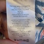 Anthropologie Robin Tiered Ruffle Dress in Ikat White & Blue Print XS Photo 6