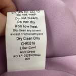 Mistress Rocks NEW Mini Dress Size Medium Lilac Cowl Neck Rhinestone Party Sexy Photo 12