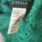 B Darlin B. Darlin Lace Green Halter Mini Dress Juniors Size 9 Homecoming Prom Formal Photo 8