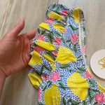 NWT Sugar Bee Colorful Lemon Floral Print Flutter 2 Photo 10