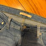 Levi's Levi’s 726 Flare Ripped Knee Denim Jeans Size 33 Blue Photo 4