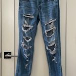 American Eagle Tomgirl Distressed Jeans 2 Photo 1