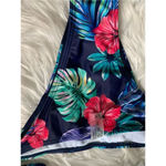 Bikini Hawaii print size medium runs small nwt Blue Photo 2