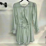 Illa Illa Blue Ruffle Romper Photo 1