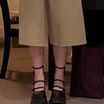 Charles and Keith Platform Mary Janes Cherry Print Photo 1