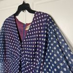 American Vintage Vintage 1970s Posh by Jay Anderson Sheer Polka Dot Flutter Sleeve Maxi Dress Photo 5