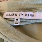 Celebrity Pink  Green Sage Bodysuit Sz Medium Photo 7