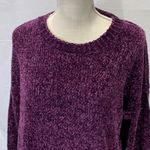 Seven7 Chenille Purple Sweater Size Small Photo 1