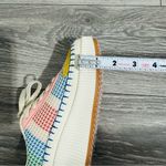 Nicole Miller  New York Brita Colorful Platform Patchwork Sneakers Size 6.5 Photo 13