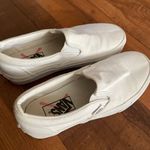 Vans White Slip-ons Photo 0