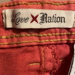 Love Nation Jean Shorts Coral Pink Size 14 #Apc0467U4 Photo 10