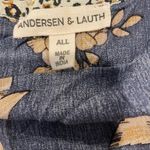 Anthropologie Andersen & Lauth Zoe Leopard Trimmed Floral Print size OS Photo 5