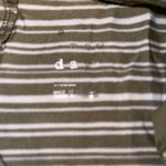 A New Day GREEN WHITE STRIPED TANK DRESS SMALL Photo 3