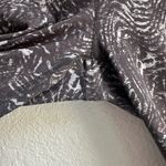 Athleta 🖤 Black Abstract Print Zebra Chaturanga Capri Leggings Photo 3