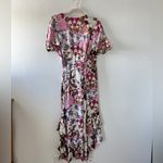 Adelyn Rae Adelyn‎ Rae Abbi Mixed Floral Wrap Dress Small Photo 2