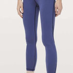 Lululemon  Train Times 7/8 Pant *25" Gatsby Blue - Size - 6 Photo 0