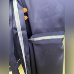 Jones New York  Navy Blue Satin Robe Photo 2