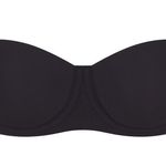 SKIMS Fits Everybody Strapless Bra Onyx Size 32DD Photo 0