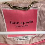 Kate Spade  Light Pink Mixed Media Hooded Quilt Coat Photo 7