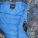 Desigual Blue Floral Puffer Padded Women's Ankor Jacket w Hood - US Size M - NWT Photo 10