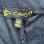 Rocawear  Y2K Velour and Rhinestone Pants Black 2X Photo 4