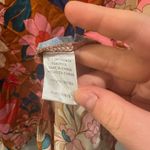 Entro  Ruffle Collar Floral Long Sleeve Blouse Photo 6