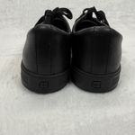 Shoes For Crews Shoes For Crews Slip Resistant Work Shoes Black Leather Sneakers Size W9.5 Photo 4