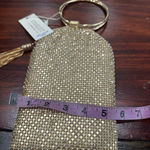 New Starlet Evening Bag Bling Purse Sparkly Gold Clutch Purse Bling Elegant Photo 5