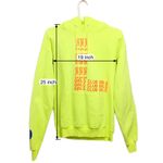 Hanes  Neon Yellow Women’s Hoodie Girls Club Size S Photo 3