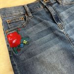 J.Crew Embroidered Denim Jean Mini Skirt Photo 4