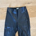 Wilfred  - Faux Leather Flare Pants in Black Photo 1