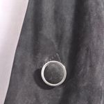 Kobakko (MR) Black Leather Suede Reversible Long Zip Up Jacket Size M Size M Photo 11