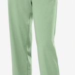 Woman Within 7-Day Knit sage green pull on, 2 pockets elastic waistband size MP Photo 0