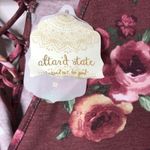 Anthropologie Altar’d State Floral Print Bell Sleeve Tie Up Lace Back Babydoll Blouse Top Photo 7