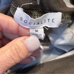 Socialite  Green Camouflage Top Medium Photo 3