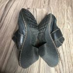 Born leather buckle heels mules clogs Black Size 10 Photo 4