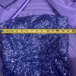 Portia And Scarlet Purple Strapless Prom Dress Photo 5