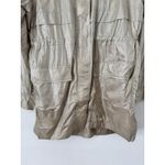 NWT Anatomie Ramona Windbreaker Jacket Champagne Size Small Tan Photo 8