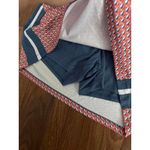 PGA Tour Fish Print Side Block Athletic Golf Skort Skirt Short Photo 7