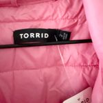 Torrid NWT Packable Puffer Vest with Hood in Bright Pink Size 2 or XXL Photo 4