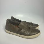 Rockport Willa Bow leather‎ slip on sneakers tan brown size 8.5 Photo 1