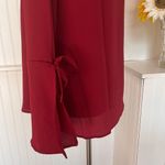 Burgundy Bell Long Sleeve Boho V Photo 1