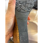 Brighton Women's  Black Cork Slingback Wedge Sandals US 10 Photo 6