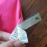 Maaji  Hot Pink Summer Chic Geometric Reversible Swim Bikini Top Size Medium Photo 4