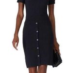Emporio Armani  Navy Button Down Dress Photo 0