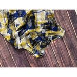 Nine West  Sateen BLOUSE‎ Blue Photo 10