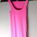 PINK - Victoria's Secret PINK XS Pink Long Ribbed Tank Top Photo 0