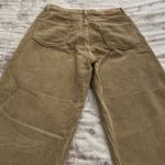Motel Rocks  Beige Corduroy tan wide leg pants, size S casual high rise cottage Photo 12
