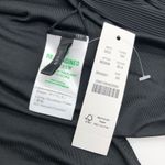 J.Crew Ribbed High-Rise Cheeky Bikini Bottom Black 3X Photo 2