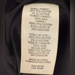 Rebecca Taylor Silver Chain Accent Sleeveless Purple Dress Sz 8 Photo 5